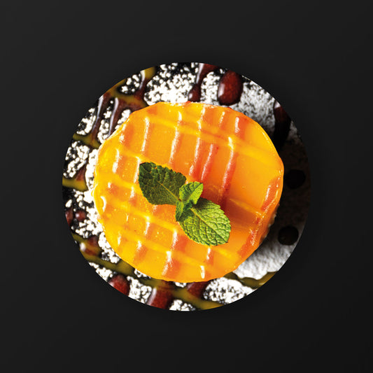 Mango & coconut soufflé