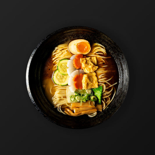 Shoyu Ramen - Tofu - Black garlic flavor