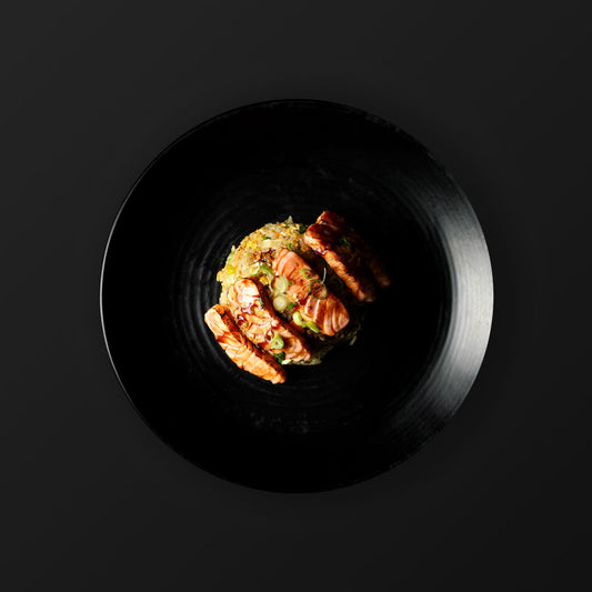 Yakimeshi - Grilled salmon