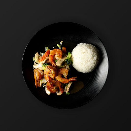 Yasai Itame - Scampis Black Tiger