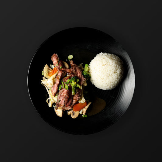 Yasai Itame - Beef rib steak