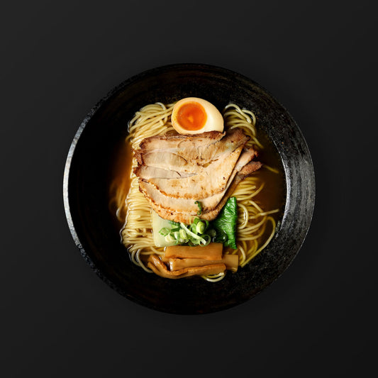Shoyu Ramen - Braised pork - Young onion flavor