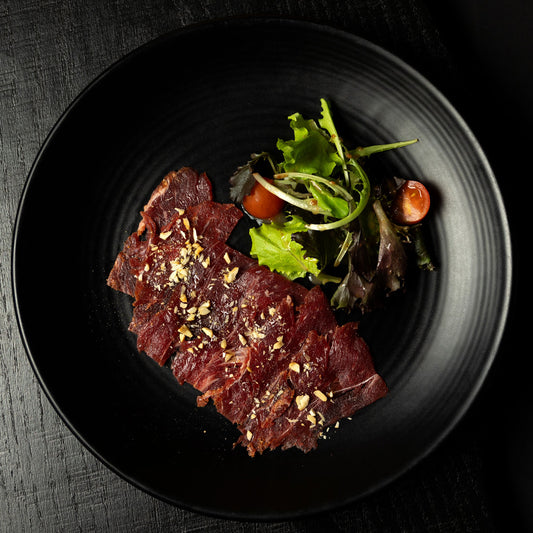 Smoked rib steak carpaccio ♥️