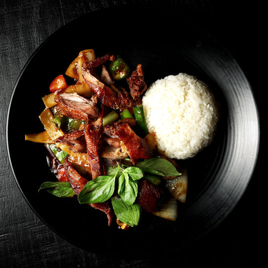 Pad Khi Mao 🌶️🌶️🌶️ - Peking duck