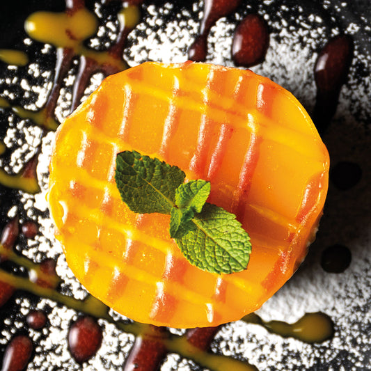 Mango & coconut soufflé