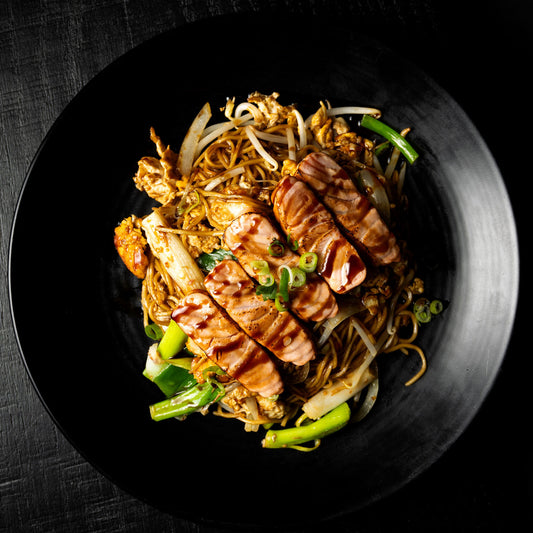 Yakisoba - Grilled salmon